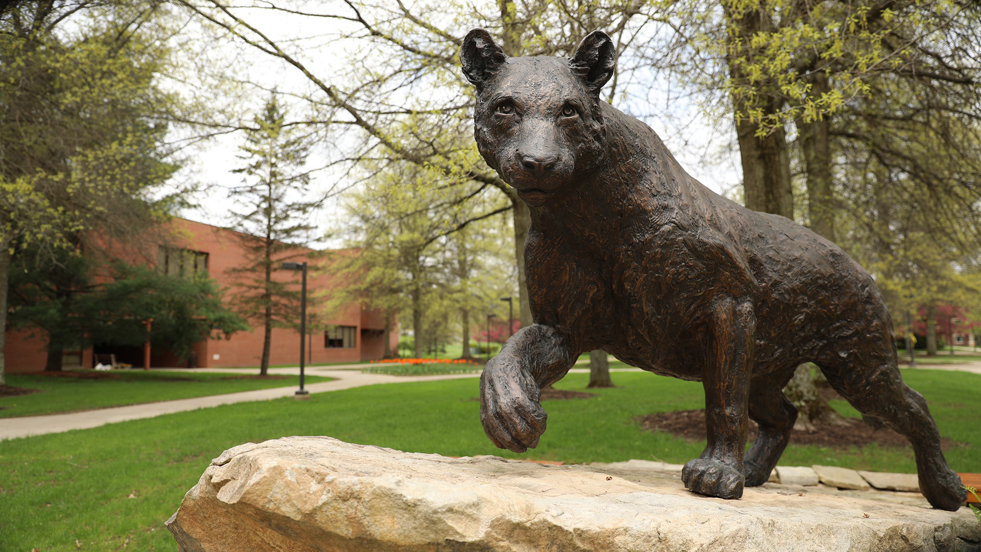 Panther statue
