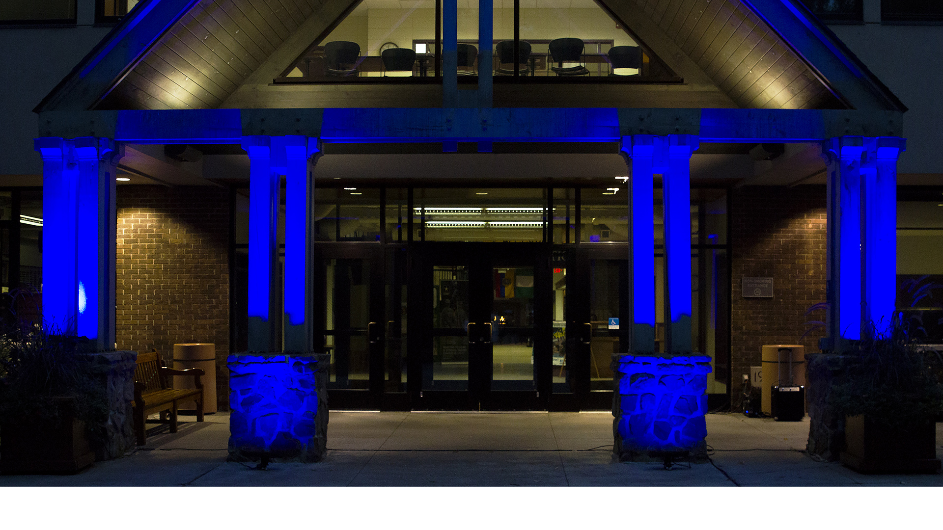 Commons at night