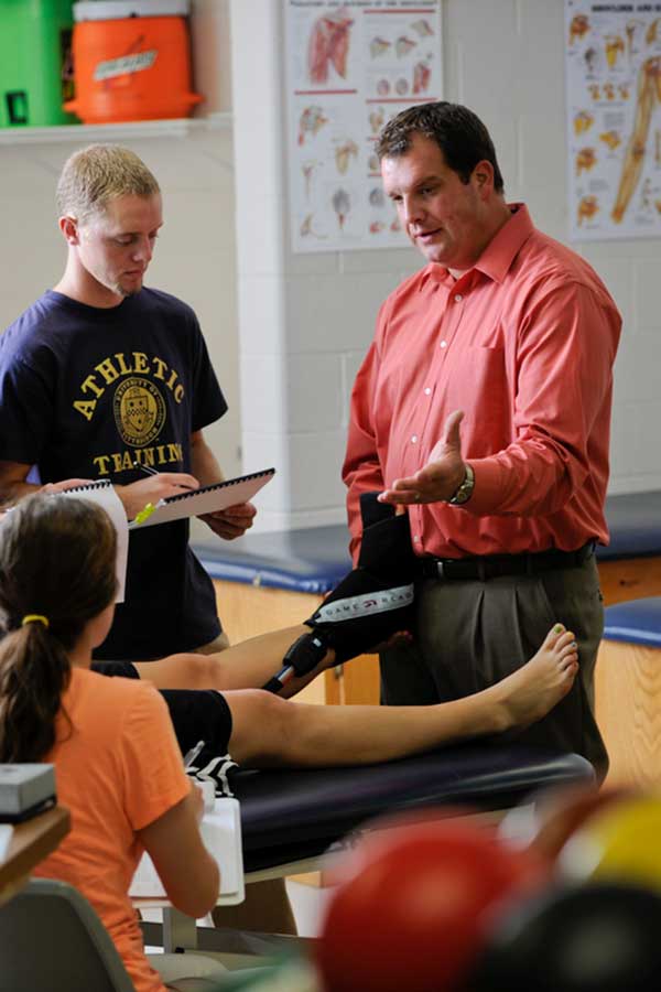 Athletic training students