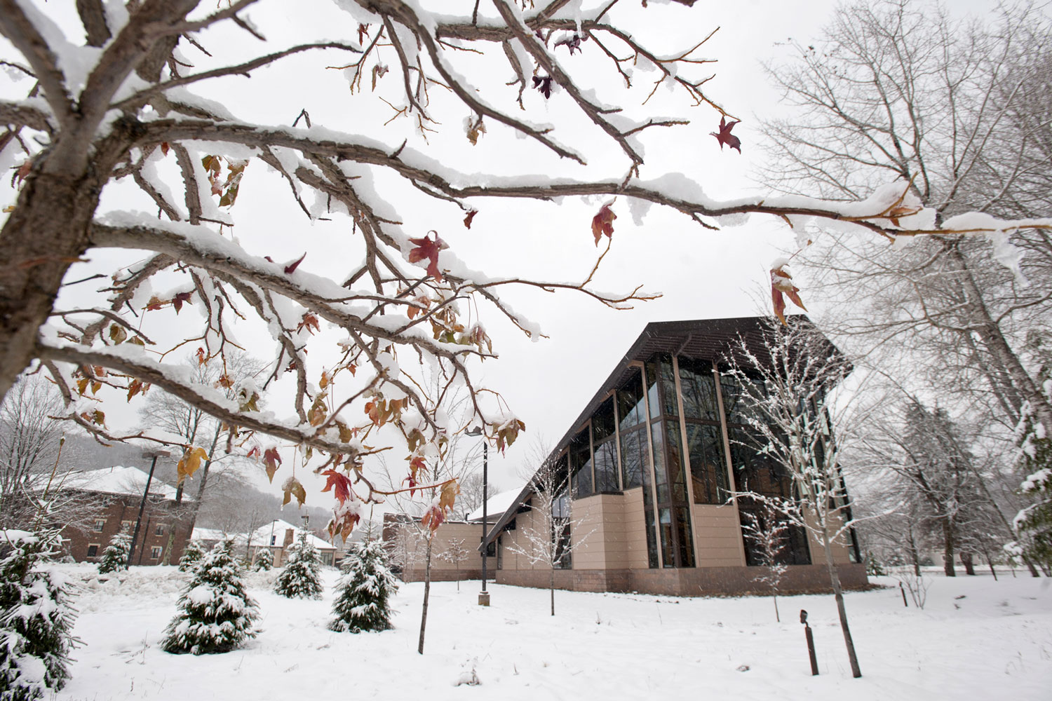 Snowy Chapel