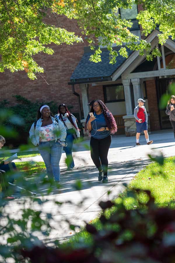 Students in quad