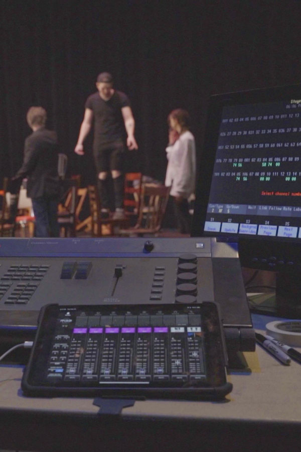 Soundboard in theater