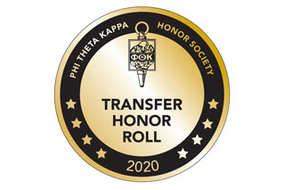 Phi Theta Kappa Honor Society Transfer Honor Roll 2020