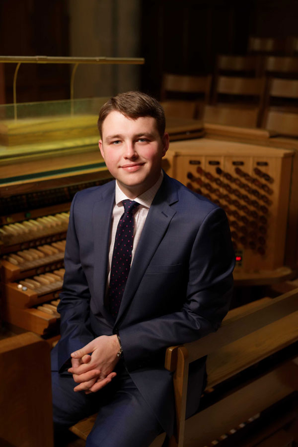 James Kealy acclaimed organist