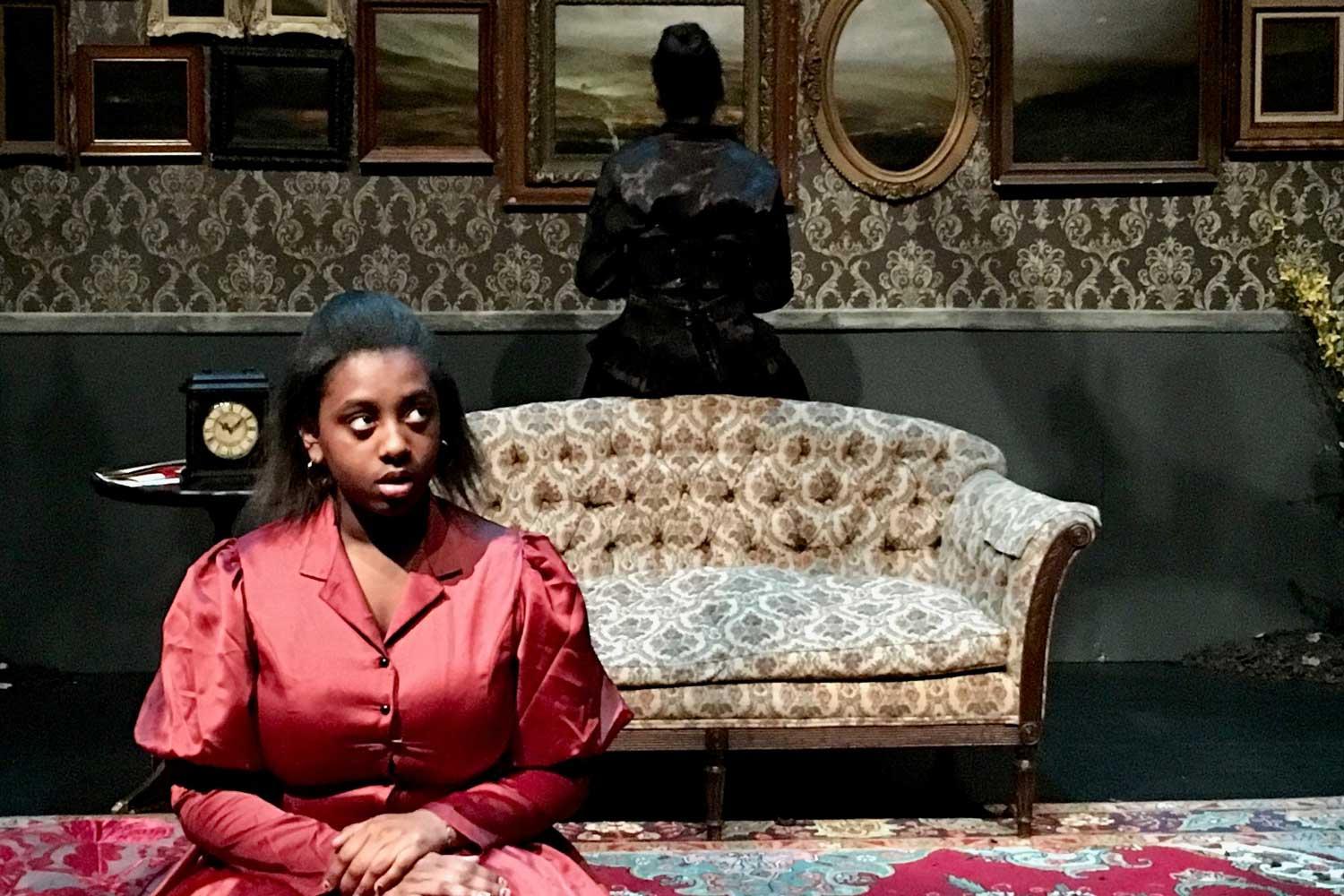 Scene from the play The Moors