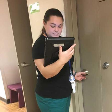 Alexa Holleran at UPMC McKeesport