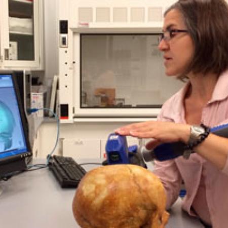 Scanning Skull
