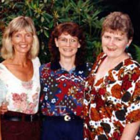Debbie Dodge, Cheryl Lutz and JoEllen Eck