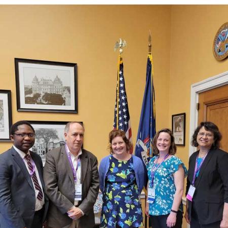 Dr. Lanre Morenikeji at the Capitol