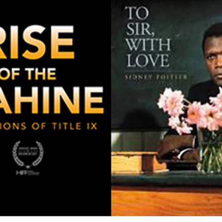 Two movie posters next to each other, Rise of the Wahine and To sir with love