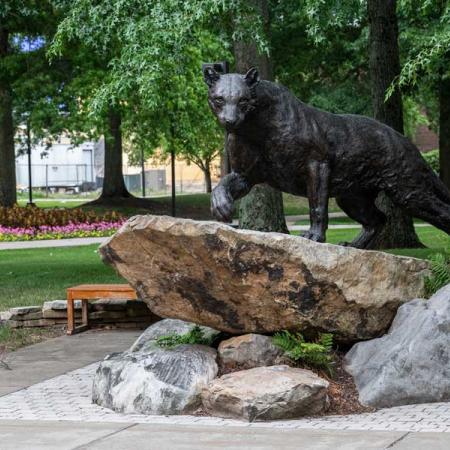 Panther statue