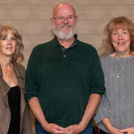 Diane Null, Bill Kline, and Kathy Moonan