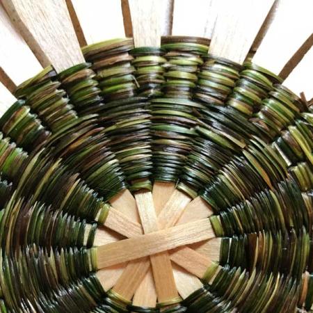 A woven piece by Minner